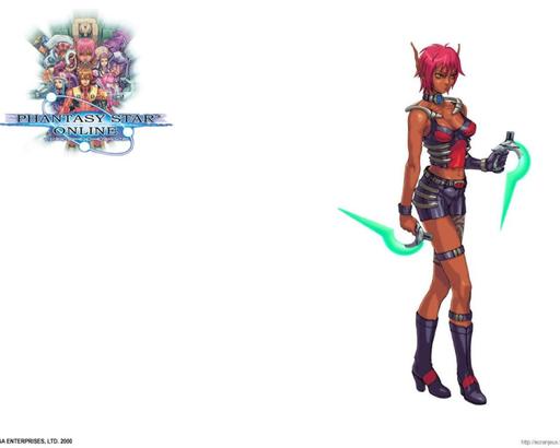 Phantasy Star Online - Арт Phantasy Star Online